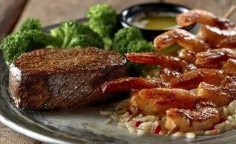 6 oz. Renegade Sirloin with 8 ct. Redrock grilled Shrimp