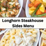 Longhorn Steakhouse Sides Menu